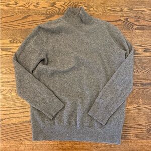 Vince Charcoal Turtleneck Sweater